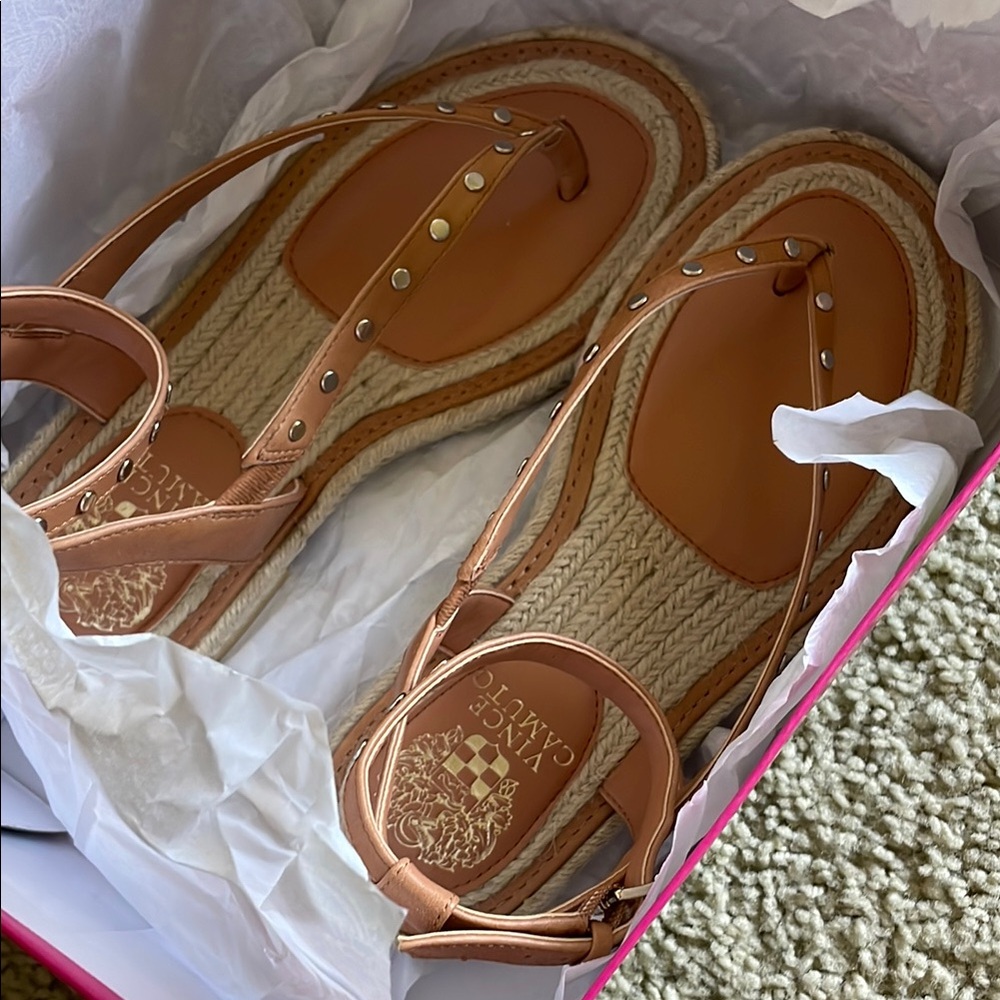 Vince Camuto Tan Women's Sandals